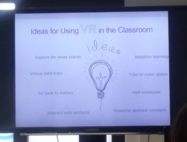 Ideas para utilizar RV en el aula