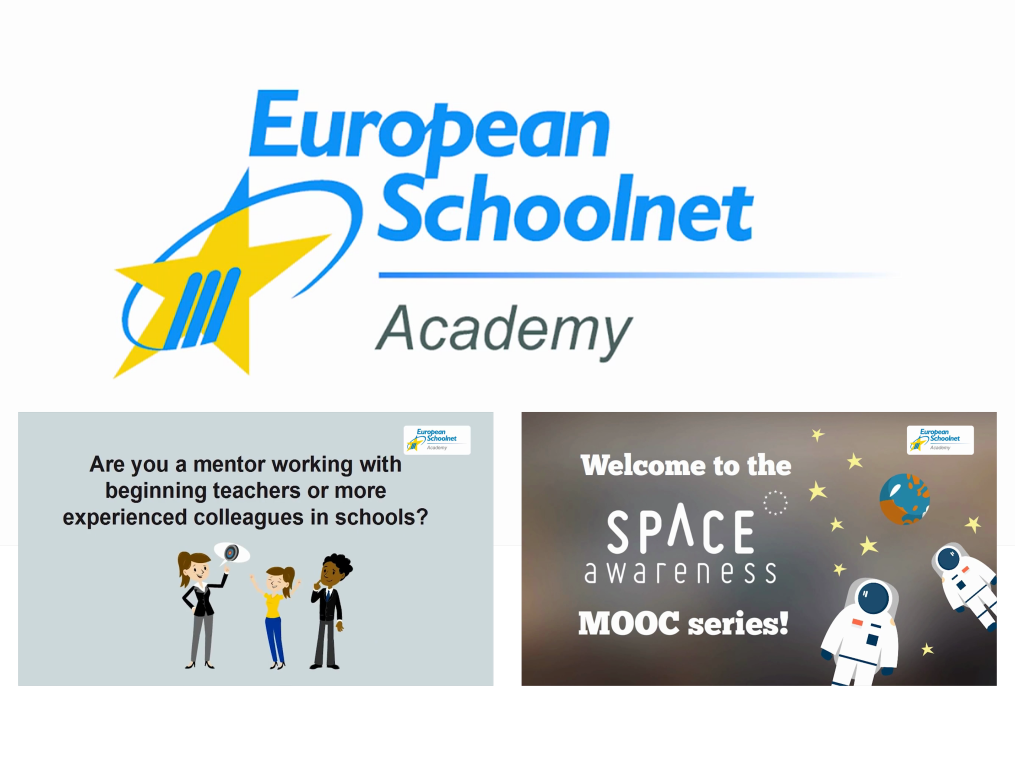 Composición con capturas de los vídeos promocionales de los MOOCs