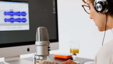 Grabación de un programa de radio