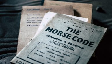 Folios con código Morse