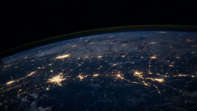 Imagen aeroespacial de la Tierra