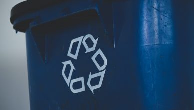 Contenedor de reciclaje