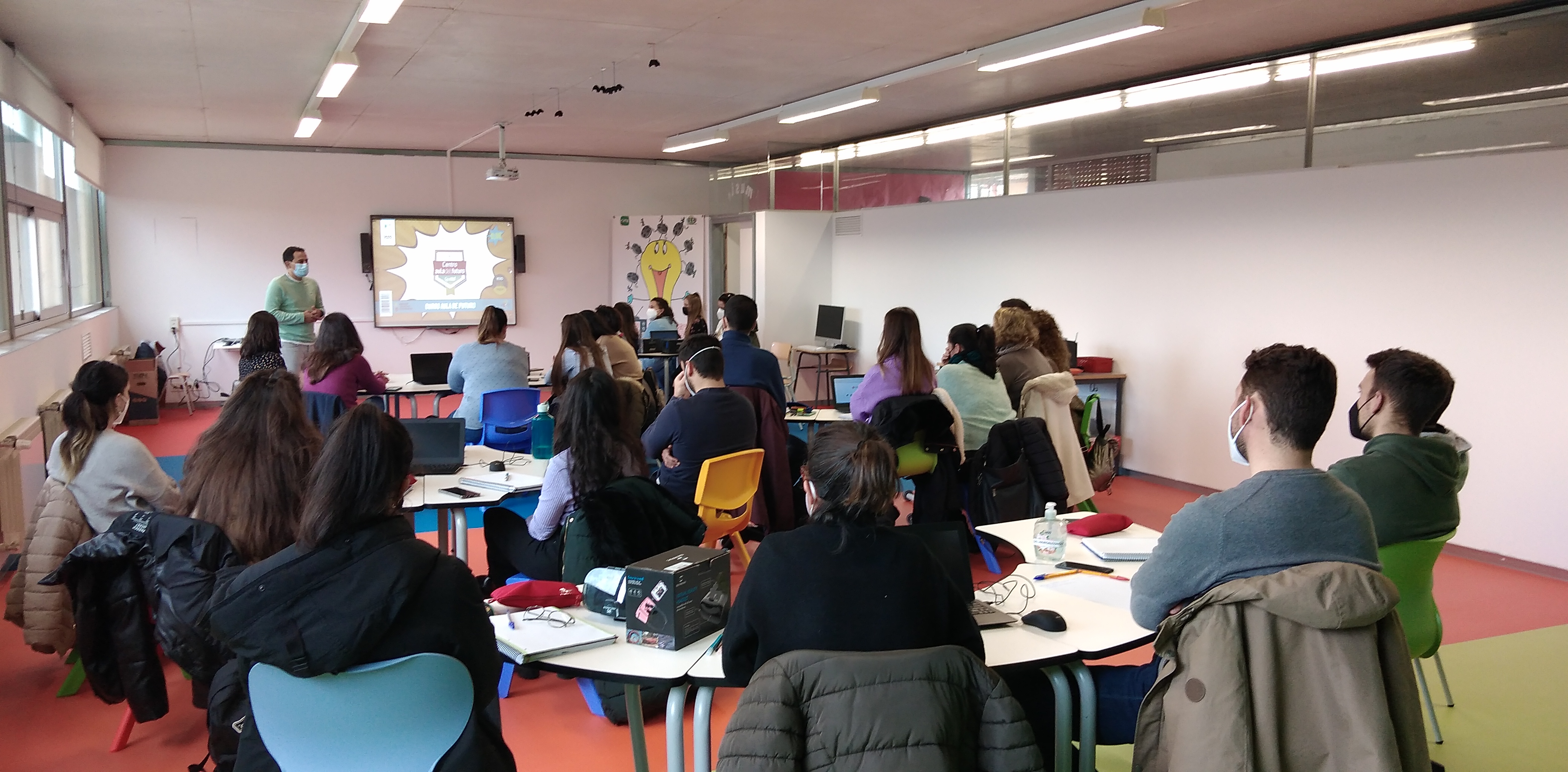 Formación docente en STEAM en AdF del CEIP Ciudad de Badajoz 