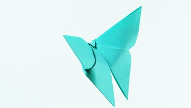 Mariposa en origami