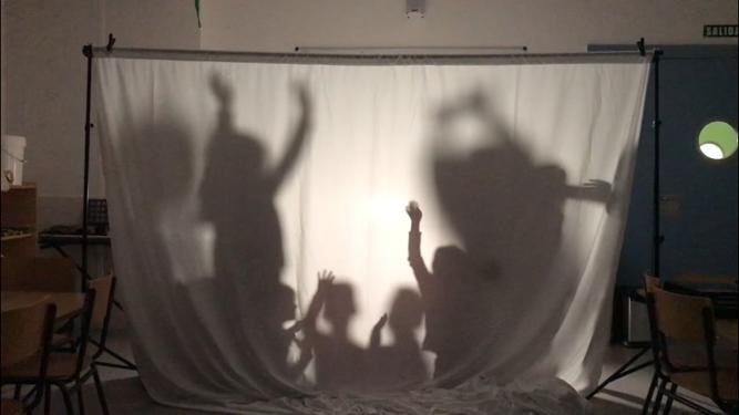 Teatro de sombras en 1ºEP