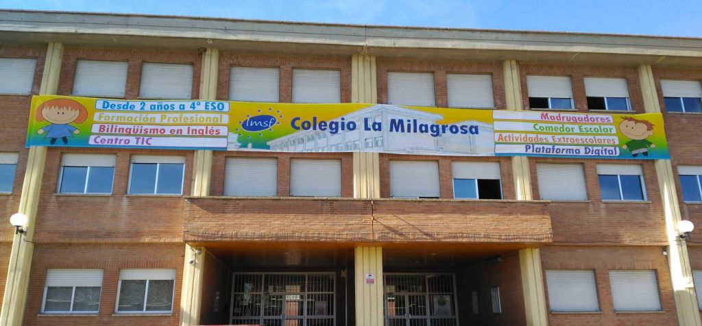 Colegio La Milagrosa y Santa Florentina fachada-cole