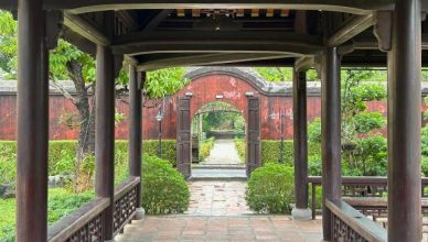 Jardín Thieu Phuong de la ciudad imperial de Hué