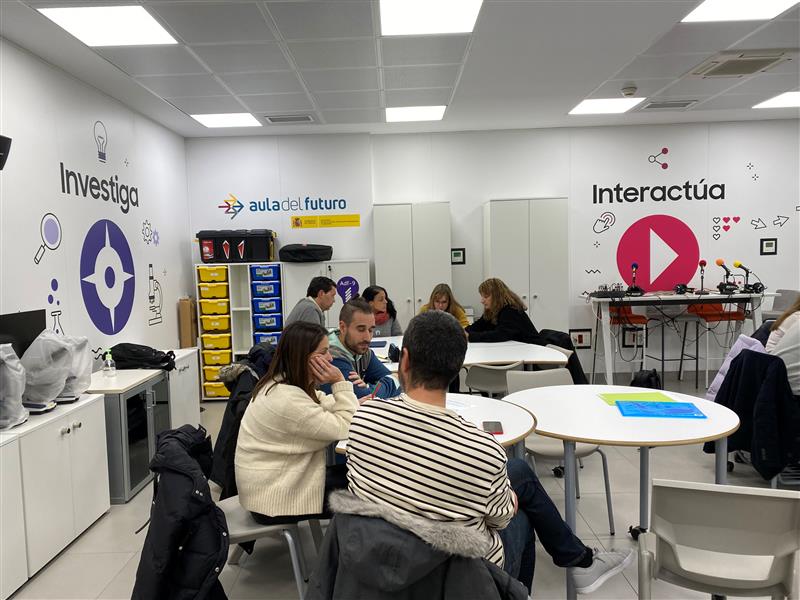 Docentes en el AdF