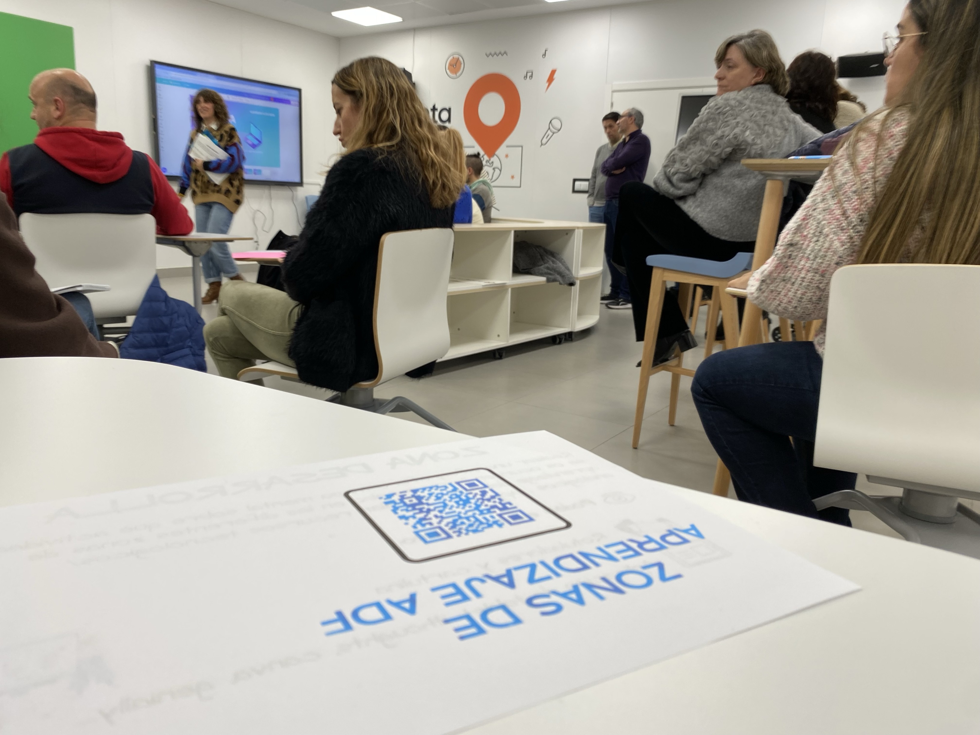 Docentes en el AdF