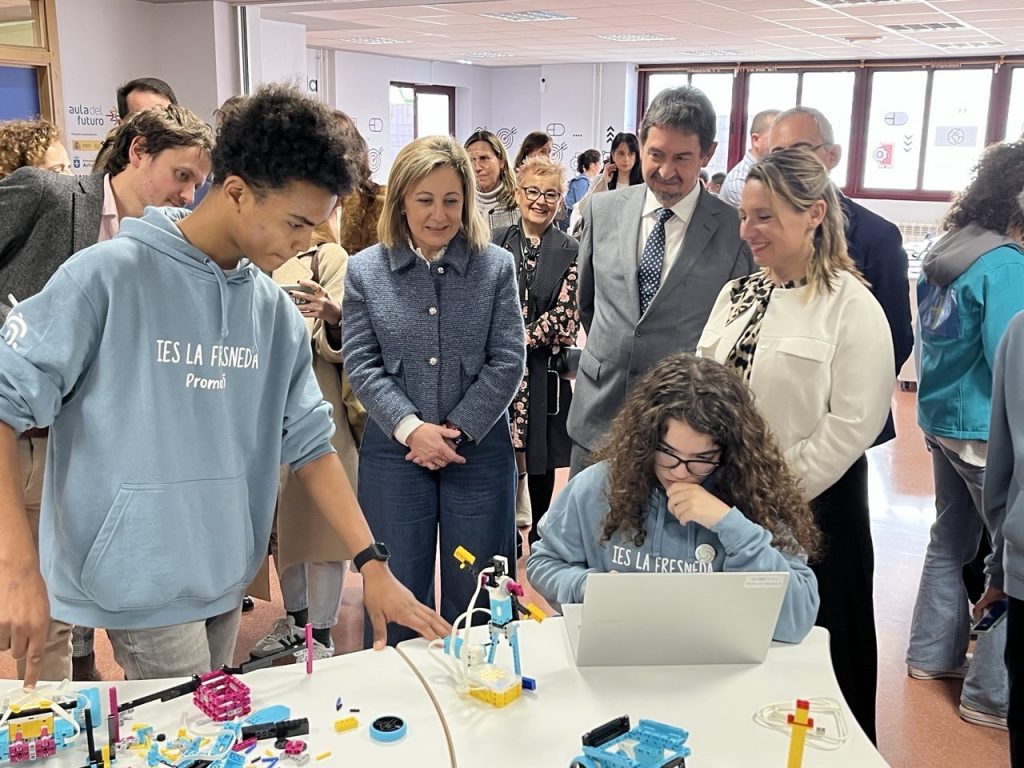 Imagen del Aula del Futuro de Oviedo