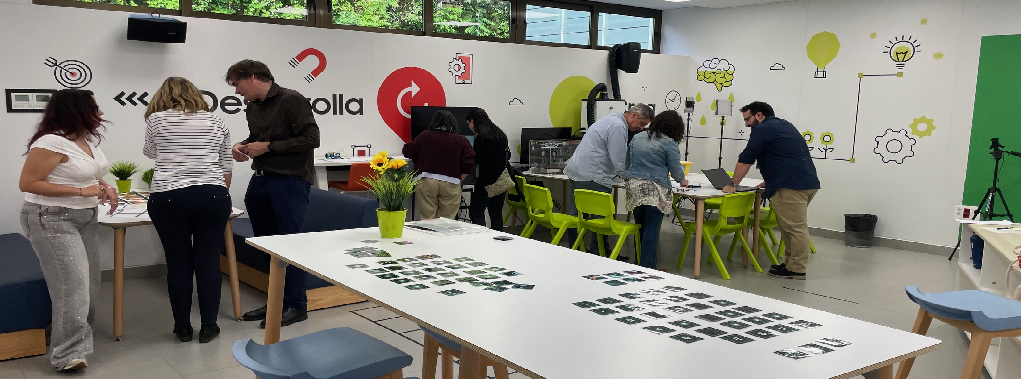 Jornada puertas abiertas Aula del Futuro: pensamiento computacional. Elaboración propia.
