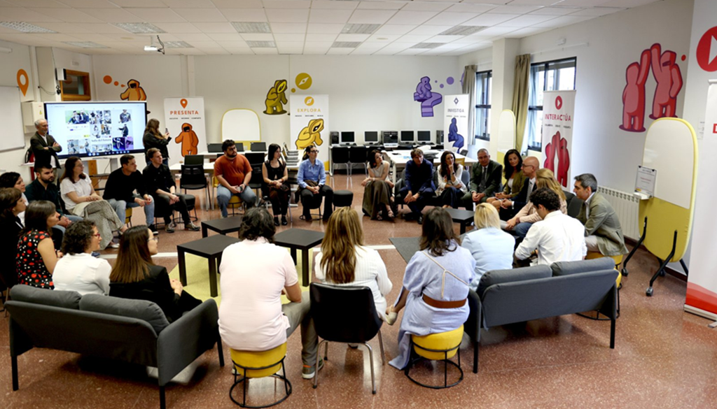Inauguración Aula del Futuro. Facultad de Educación. Universidad de Burgos